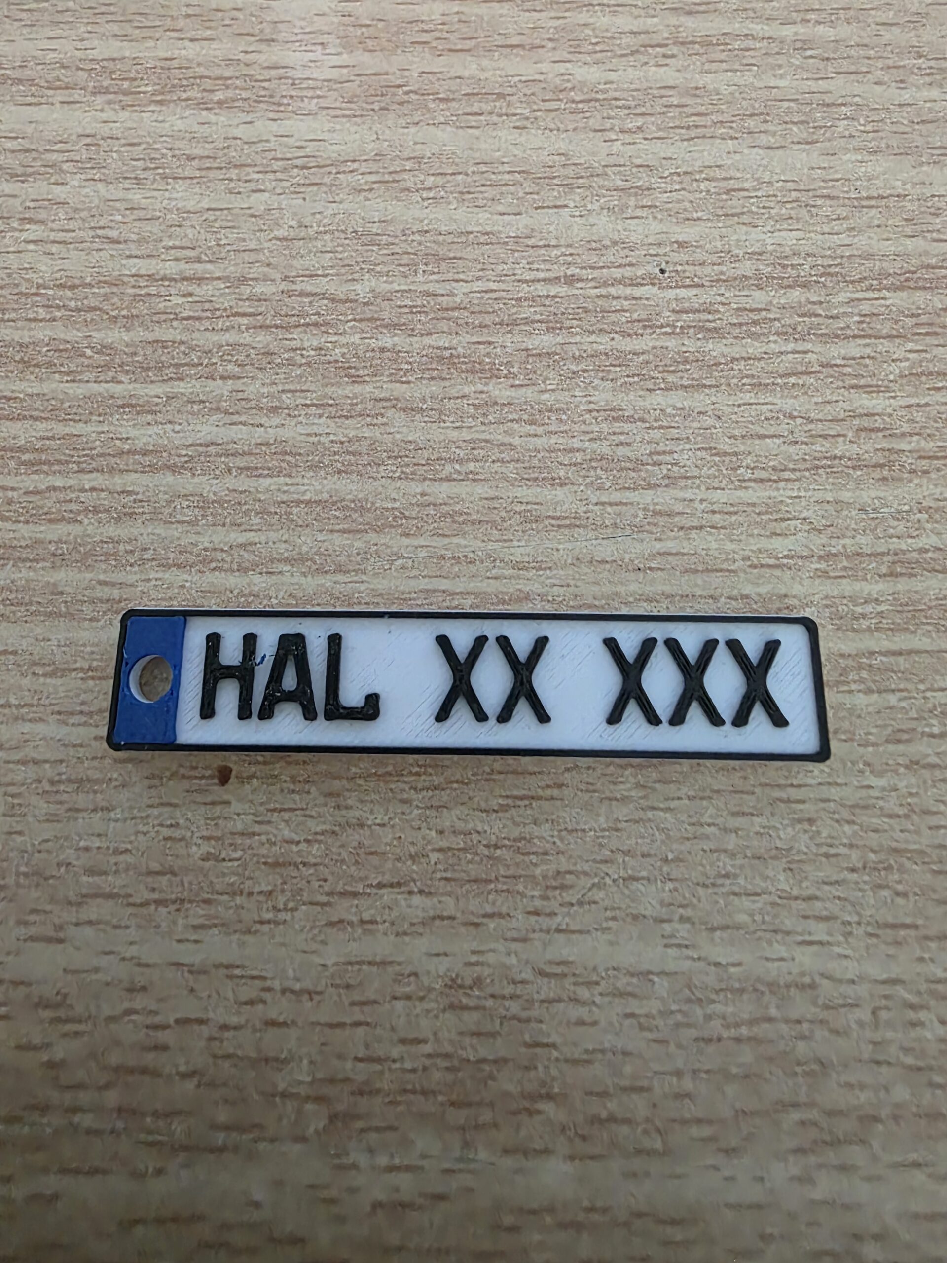 Personalisierter Schlüsselanhänger